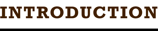 INTRODUCTION